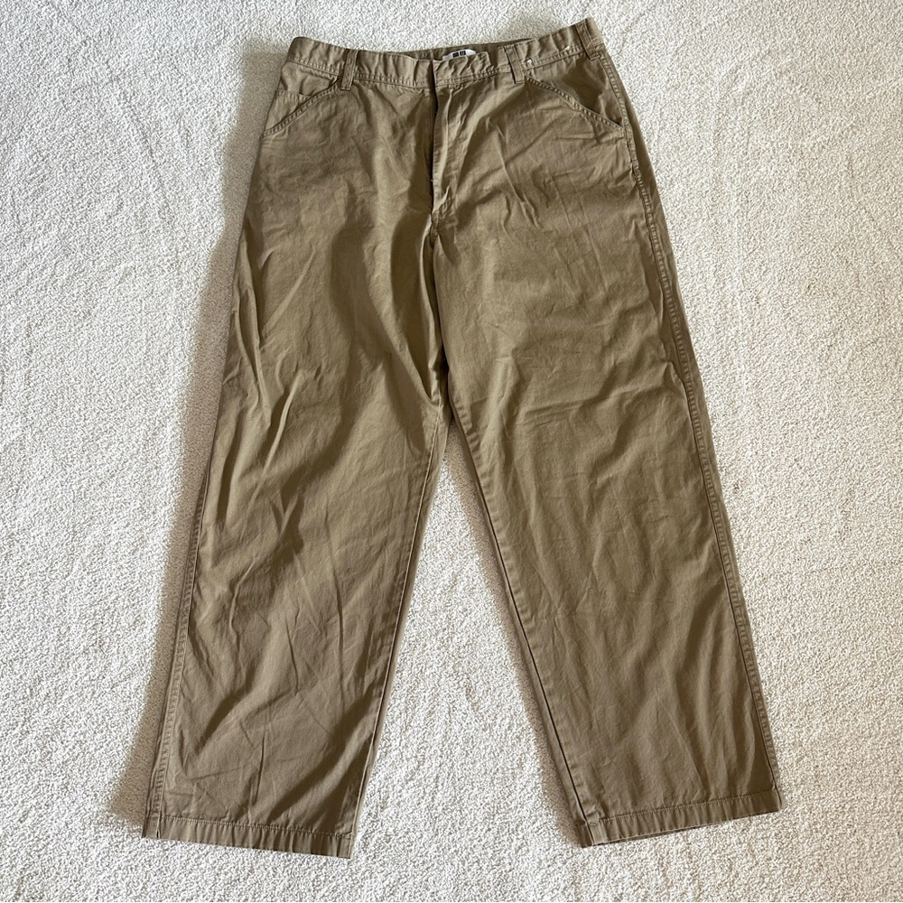 Uniqlo Men's Khaki Chinos